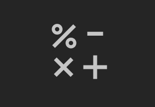 Mathematical input