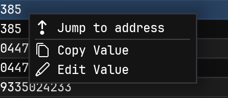 Context Menu