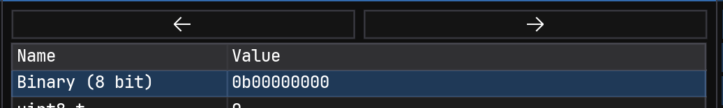 Next/Previous buttons