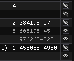 Hiding / Unhiding rows