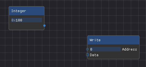 Connecting two Nodes to each other