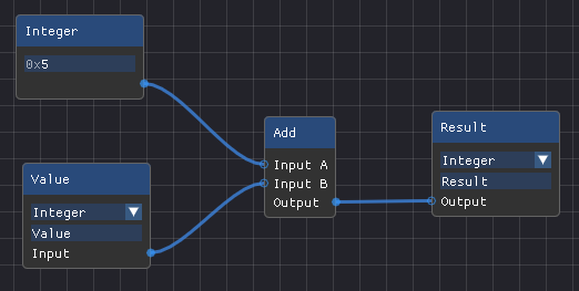 Simple Add 5 Custom Node