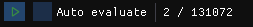 Run button